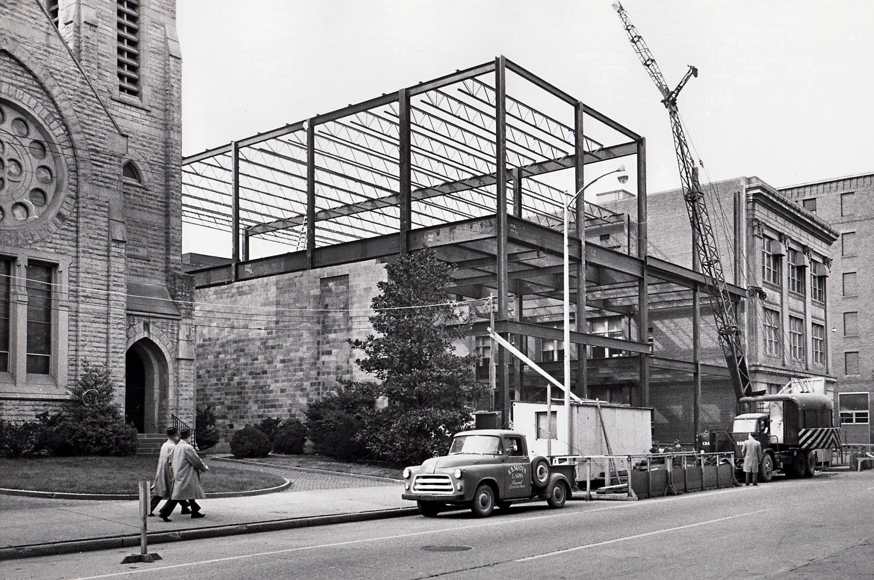 building wing construction